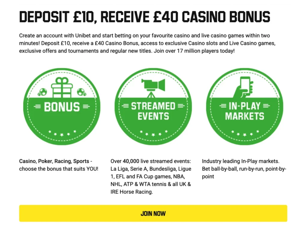 unibet bonus code