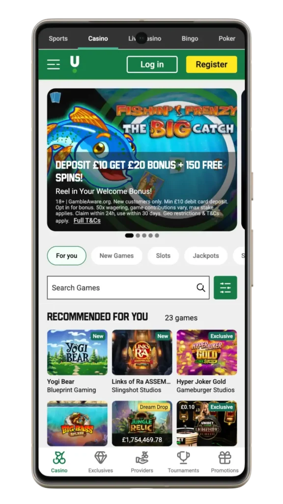 unibet mobile